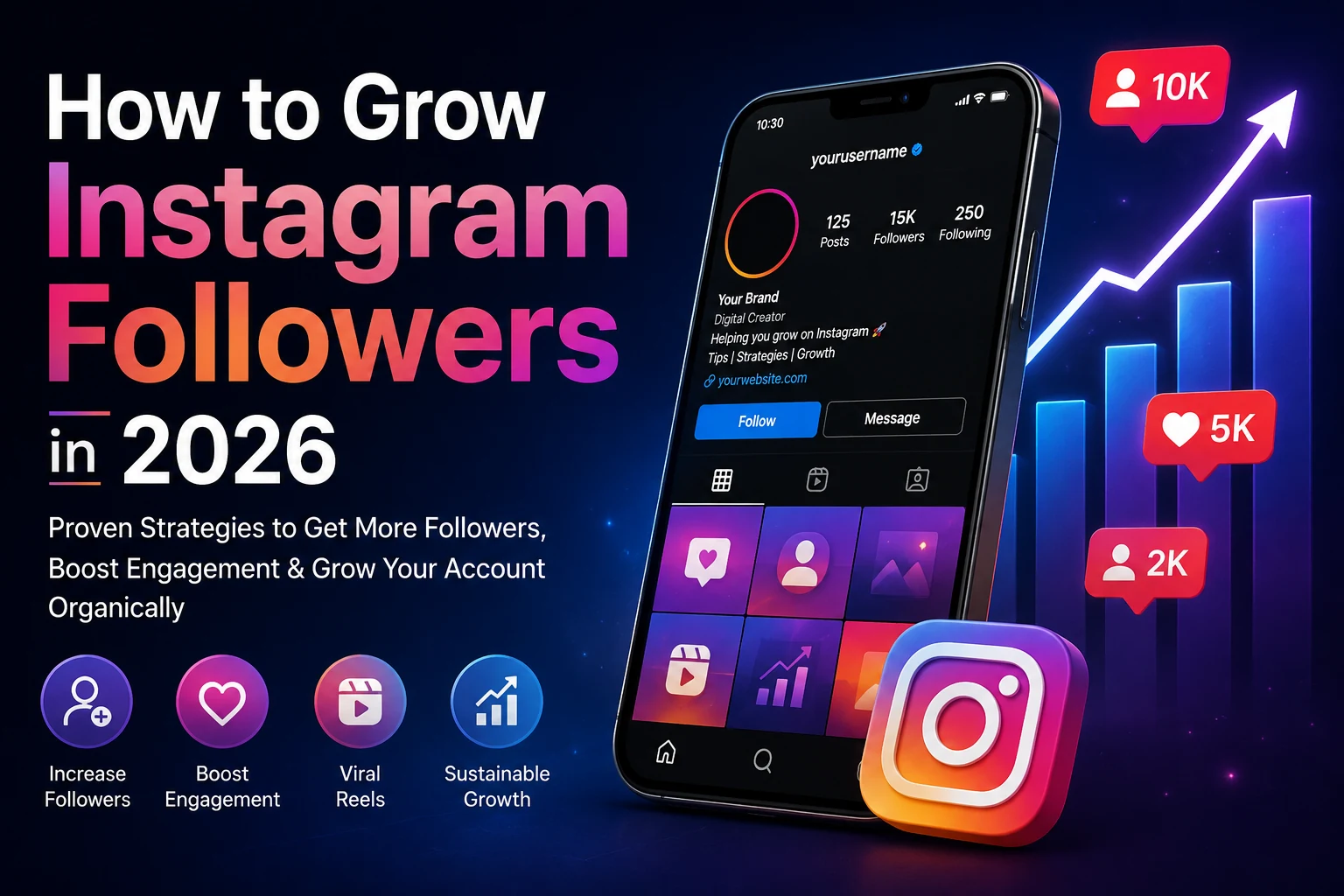 How to grow Instagram followers in 2026